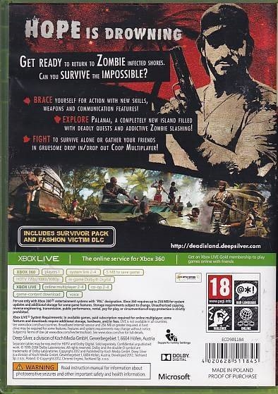 Dead Island Riptide Special Edition - XBOX 360 (B Grade) (Genbrug)